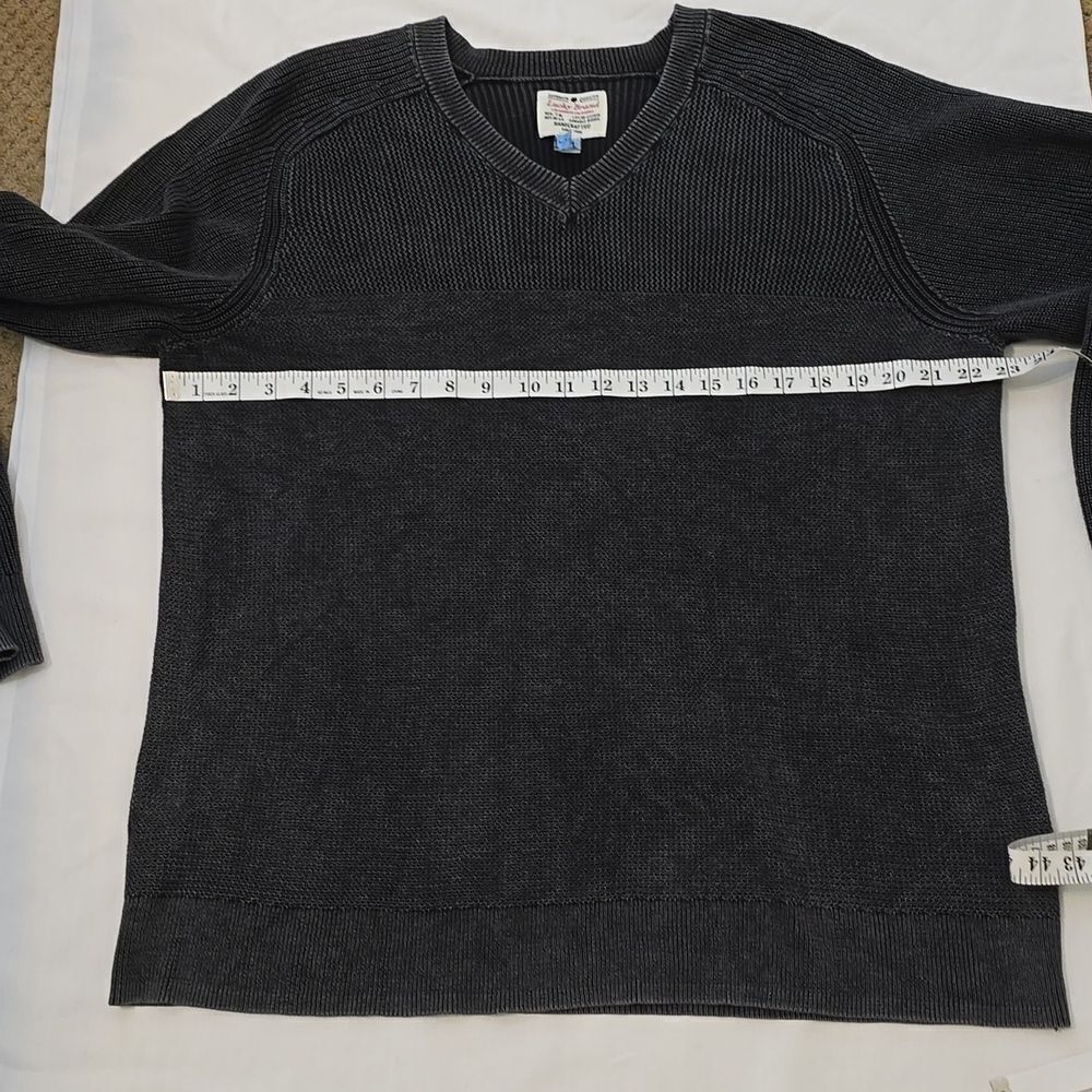 Lucky brand men's knit vneck sweater xxl